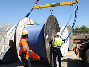 船用电力电缆铺装