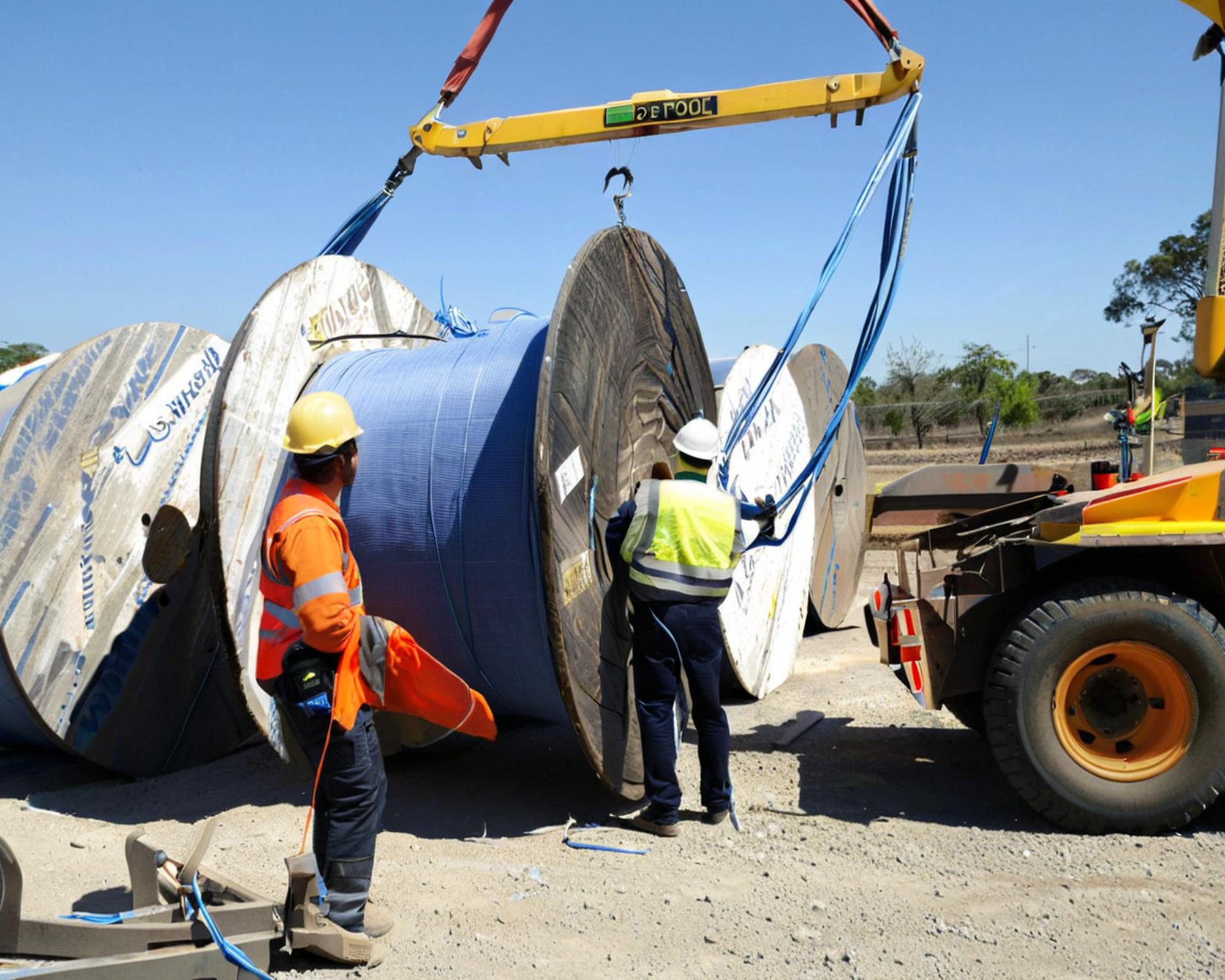 船用电力电缆铺装